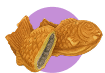 hanami-taiyaki-ube